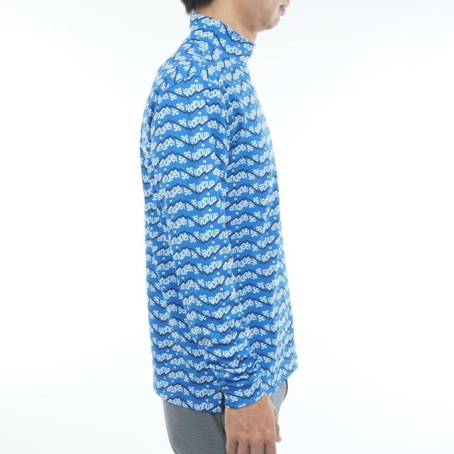 アンパスィ and per se ストレッチ ショットスムーザープリント長袖