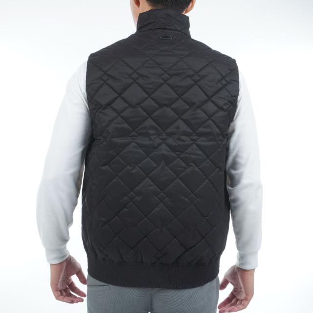 セント・アンドリュース St ANDREWS ドットストレッチキルトベストの