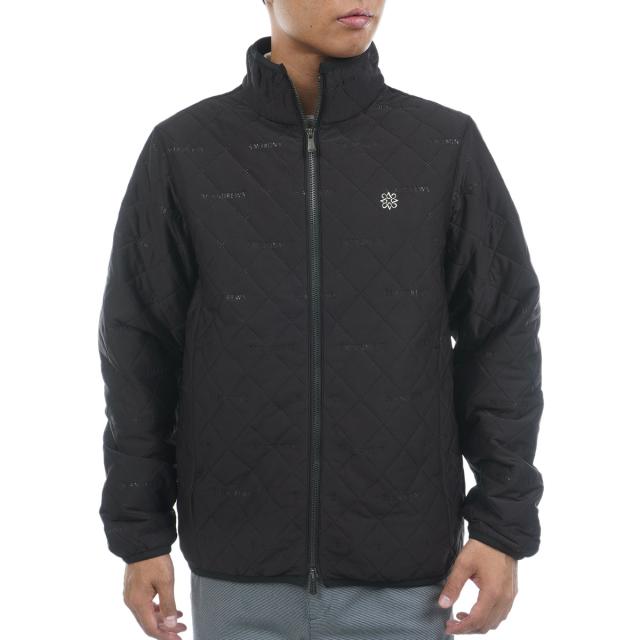 セント・アンドリュース　St ANDREWS　ストレッチ ロゴピンソニック中綿ブルゾン