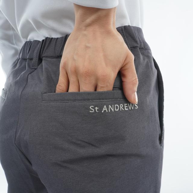 セント・アンドリュース　St ANDREWS　二重織ストレッチパンツ　レディス_9