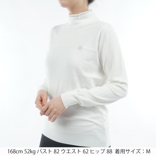 セント・アンドリュース　St ANDREWS　カシミヤタッチ 天竺モックネックセーター　レディス_11