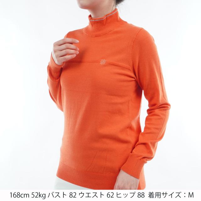 セント・アンドリュース　St ANDREWS　カシミヤタッチ 天竺モックネックセーター　レディス_14