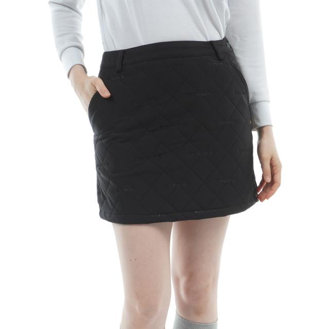 セント・アンドリュース　St ANDREWS　ストレッチ ロゴピンソニック中綿スカート　レディス