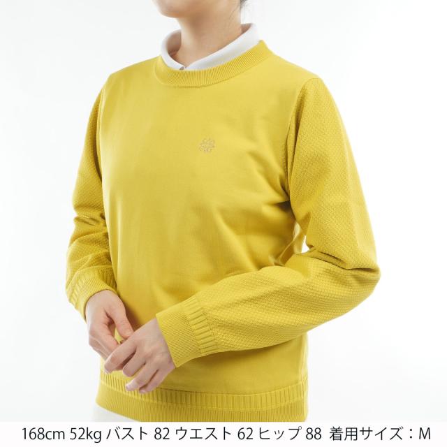 セント・アンドリュース　St ANDREWS　天竺×リンクス裏地付き プルオーバーセーター　レディス_7