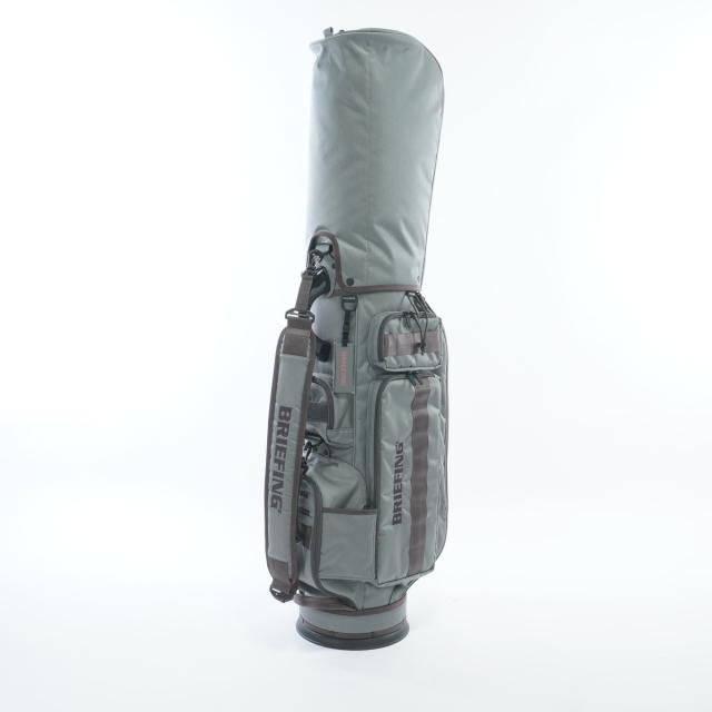 BRIEFING CR-6#2 美品ゴルフバッグ・キャディバッグ グレー BRIEFING CR-6#2 美品ゴルフバッグ・キャディバッグ グレー