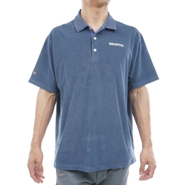 ブリーフィング BRIEFING パイル半袖ポロシャツ