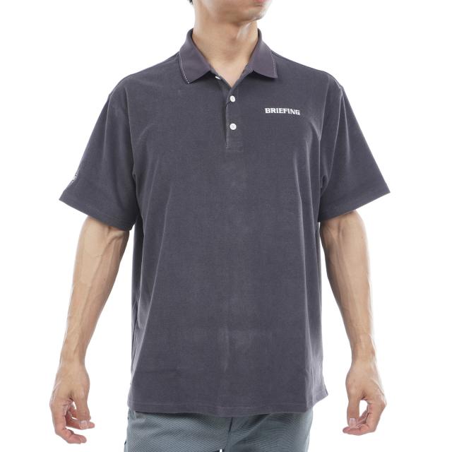 ブリーフィング BRIEFING パイル半袖ポロシャツ