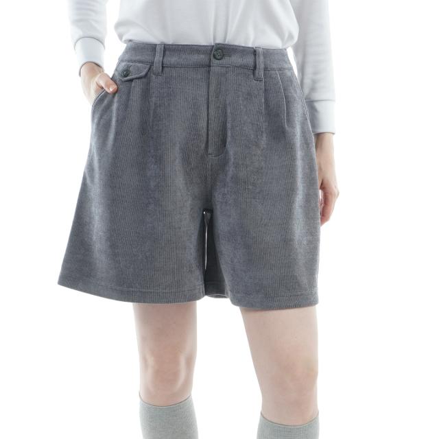 ピン　PING　ニットコーデュロイ ツータックキュロットパンツ　レディス