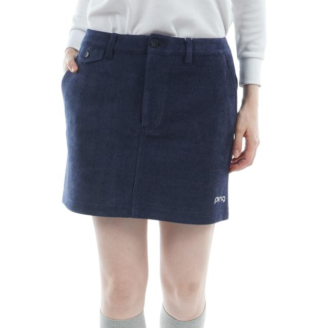 ピン PING ニットコーデュロイ 台形スカート レディスの通販はau PAY