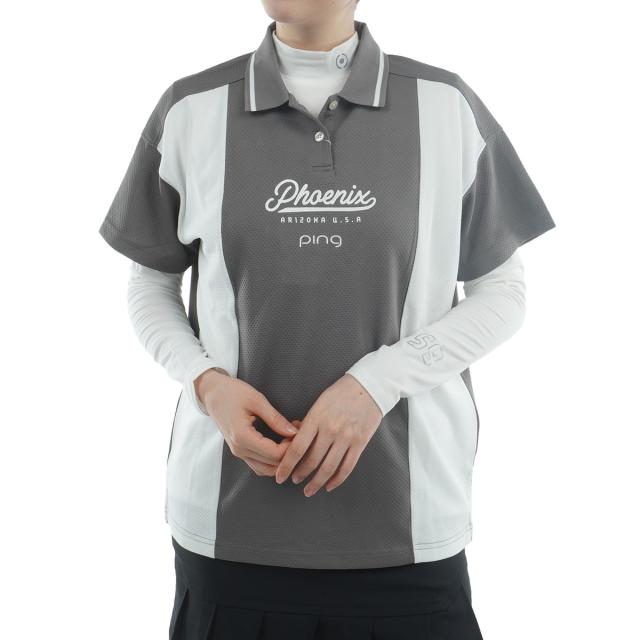 ピン　PING　レイヤードツインセット　レディス