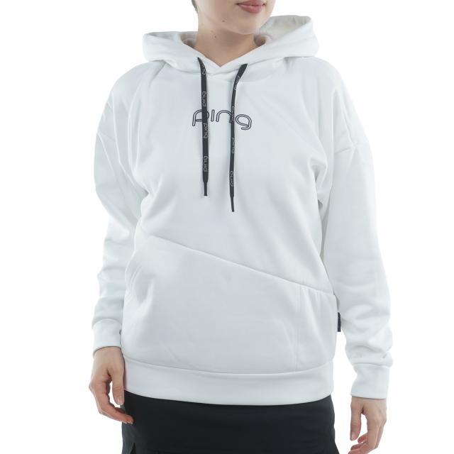 ピン PING アシンメトリーポケットカルイシフーディー レディスの通販