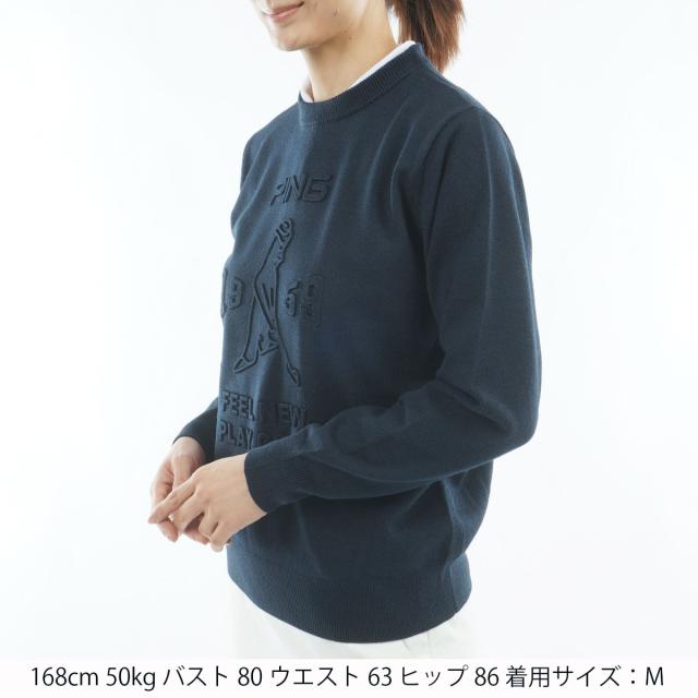 ピン　PING　ウールライク クルーネックセーター　レディス_17