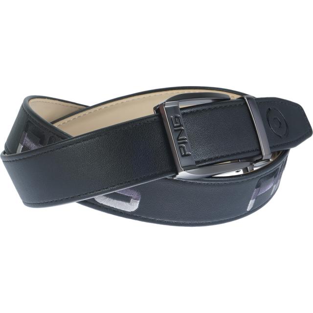 ピン　PING　エコレザーグラデーション刺繍ベルト