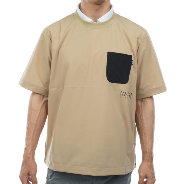 キャロウェイゴルフ Callaway Golf ストレッチ半袖プルオーバー