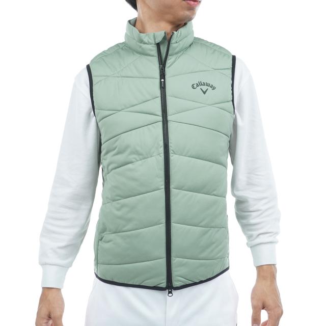 キャロウェイゴルフ Callaway Golf ストレッチ フルジップ中綿ベストの
