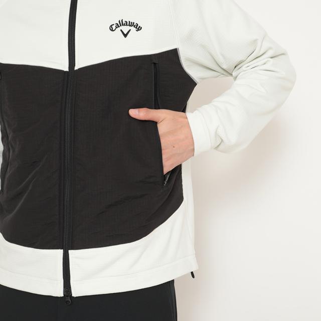 キャロウェイゴルフ Callaway Golf 裏起毛 フルジップスウェット