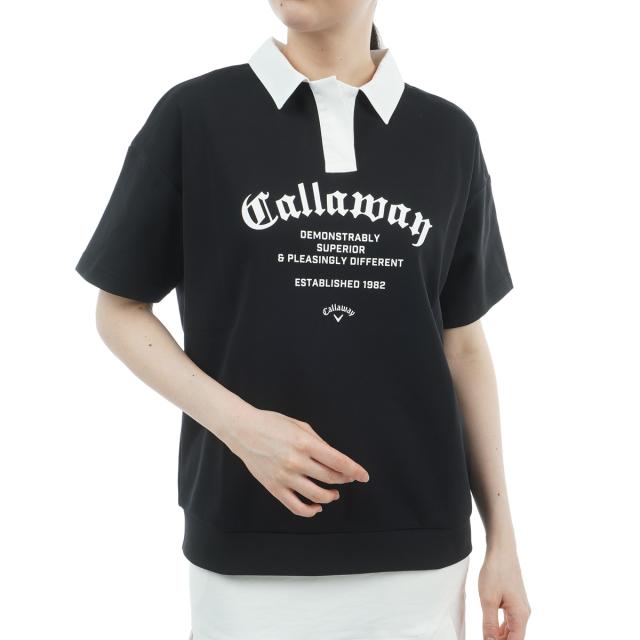 キャロウェイゴルフ　Callaway Golf　半袖スウェットシャツ　レディス
