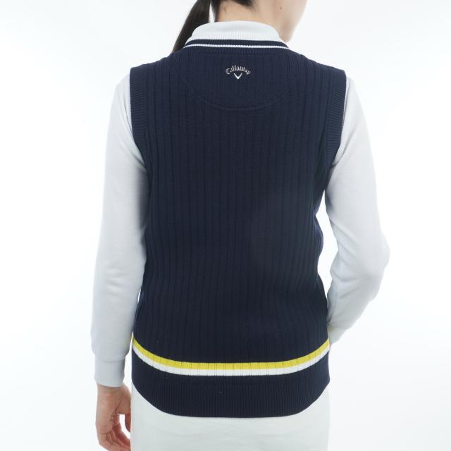 キャロウェイゴルフ Callaway Golf Vネックニットベスト レディスの