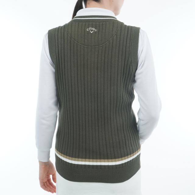 キャロウェイゴルフ Callaway Golf Vネックニットベスト レディスの