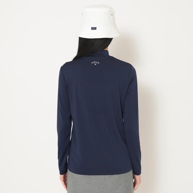 キャロウェイゴルフ Callaway Golf 伸ばすこと モックネック長袖プルオーバー レディス