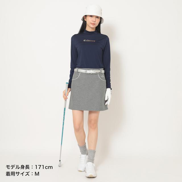キャロウェイゴルフ Callaway Golf 伸ばすこと モックネック長袖プルオーバー レディス