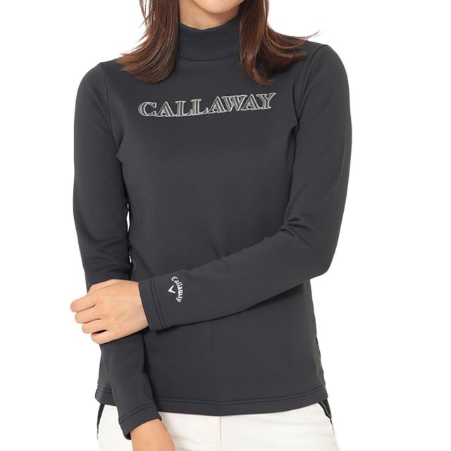 キャロウェイゴルフ　Callaway Golf　モックネック長袖シャツ　レディス