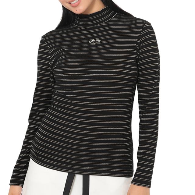 キャロウェイゴルフ　Callaway Golf　モックネック長袖シャツ　レディス