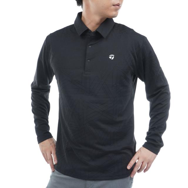 テーラーメイド Taylor Made ストレッチ トーナルジャカード長袖