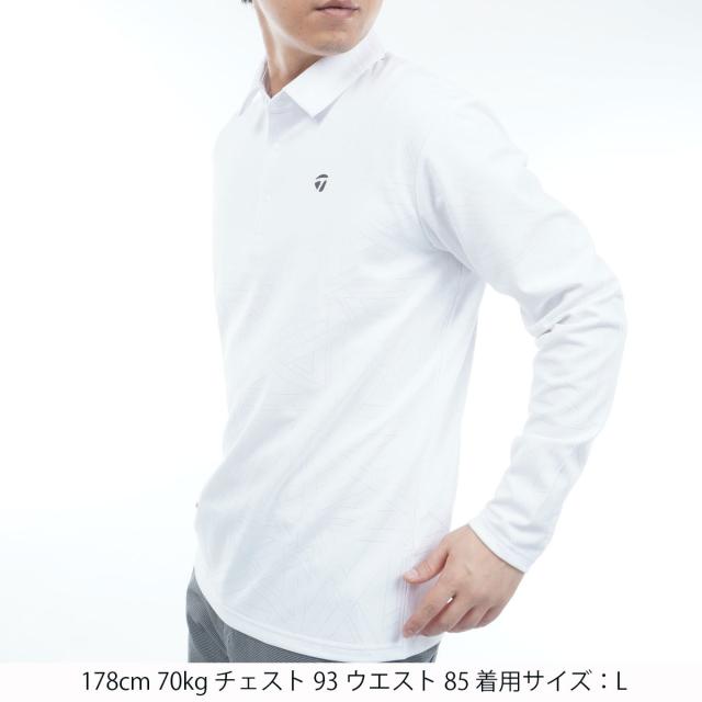 テーラーメイド Taylor Made ストレッチ トーナルジャカード長袖