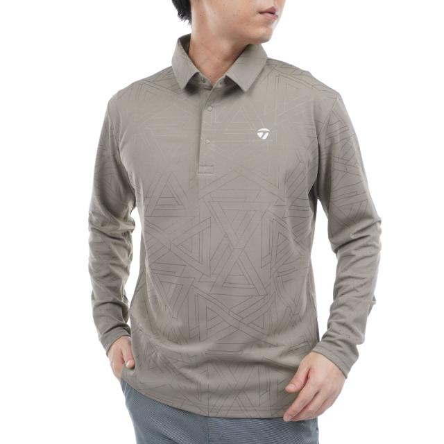 テーラーメイド Taylor Made ストレッチ トーナルジャカード長袖