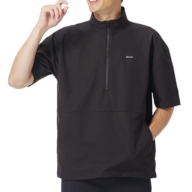 テーラーメイド　Taylor Made　ストレッチ マルチファンクショナル 半袖ハーフジップジャケット