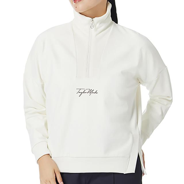 テーラーメイド　Taylor Made　ストレッチ T-HEATハーフジップスウェットプルオーバー　レディス