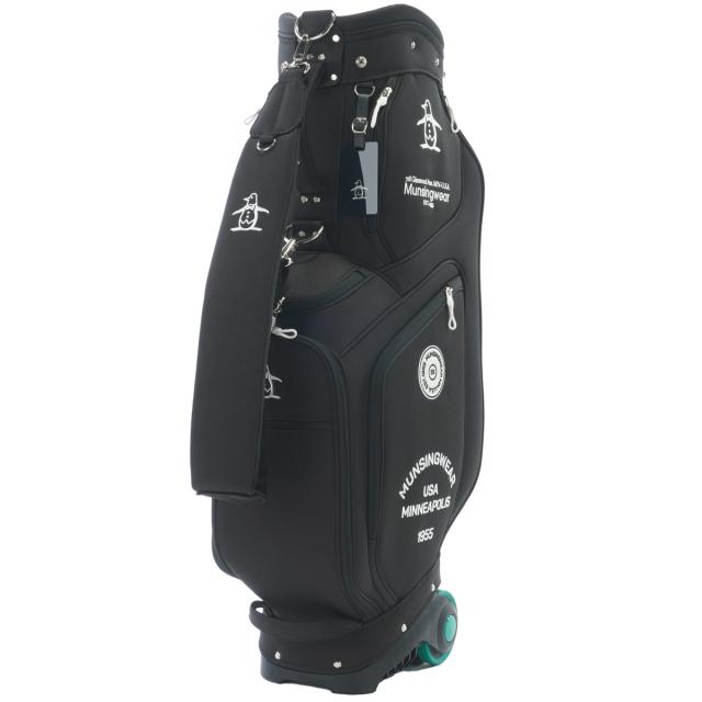 マンシングウェア Munsingwear 2輪キャスター付きキャディバッグの通販