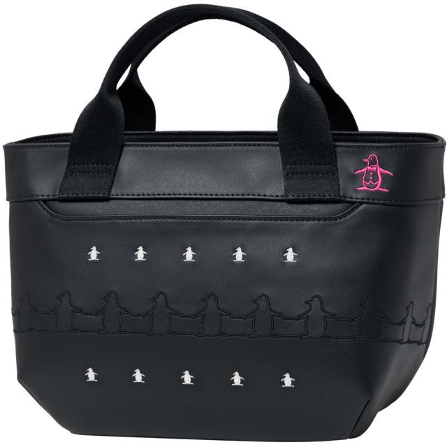 マンシングウェア　Munsingwear　合皮素材ペンギン刺繍カートバッグ