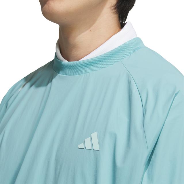 アディダス　Adidas　ストレッチ スリーストライプス プルオーバーウインドジャケット_3