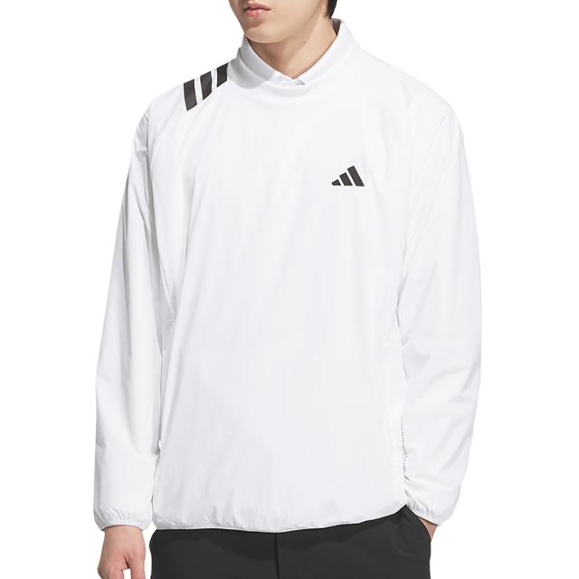 アディダス　Adidas　ストレッチ スリーストライプス プルオーバーウインドジャケット_6
