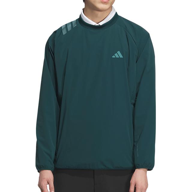 アディダス　Adidas　ストレッチ スリーストライプス プルオーバーウインドジャケット_8