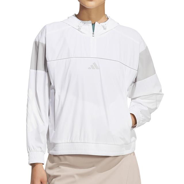 アディダス　Adidas　ビヨンド ザ コース ストレッチ カラーブロック アノラックジャケット　レディス
