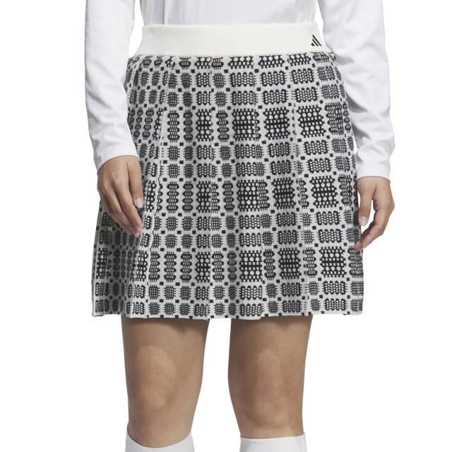 アディダス　Adidas　トラディショナルパターン ニットスカート　レディス