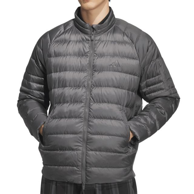 アディダス　Adidas　アームポケット付き フルジップ ダウンジャケット