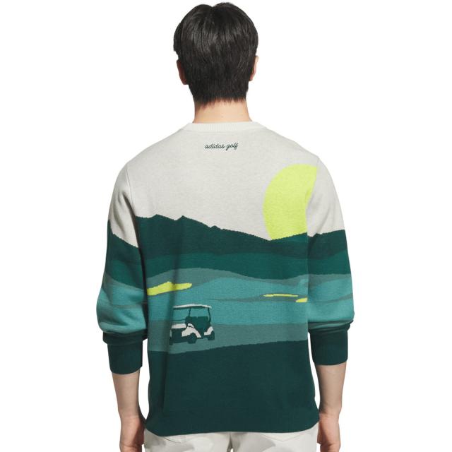 アディダス　Adidas　グラフィック クルーネックセーター_1