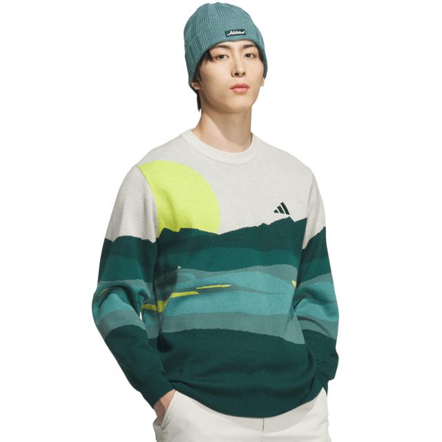 アディダス　Adidas　グラフィック クルーネックセーター_2