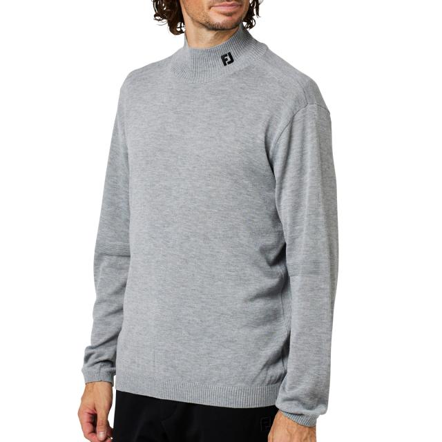 フットジョイ　Foot Joy　ストレッチ ハイネック長袖セーターシャツ_5