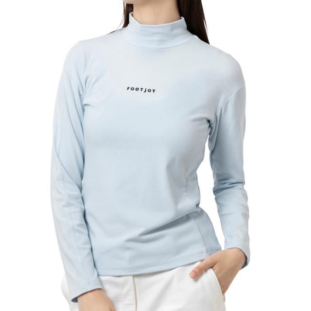 フットジョイ　Foot Joy　ストレッチ シグナルモックネック長袖シャツ　レディス