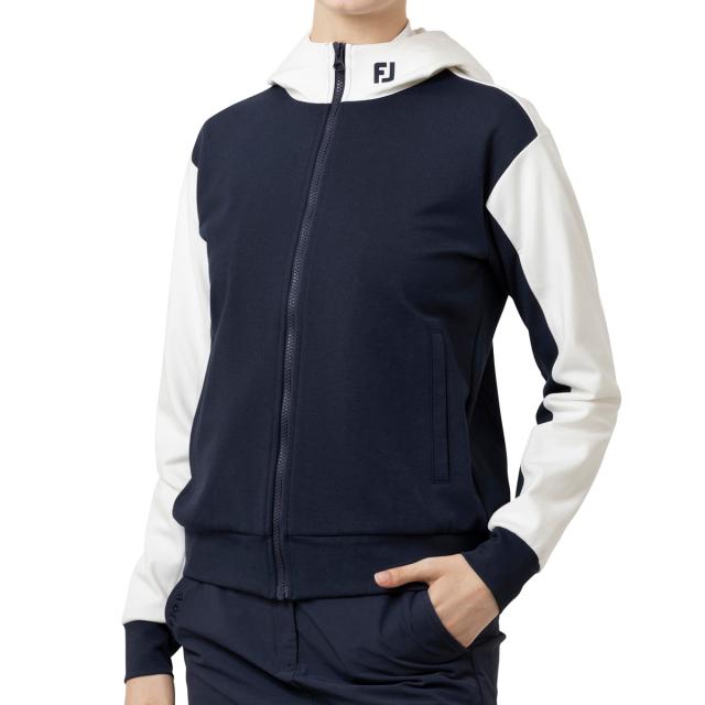 フットジョイ Foot Joy ストレッチ カラーブロック フルジップ