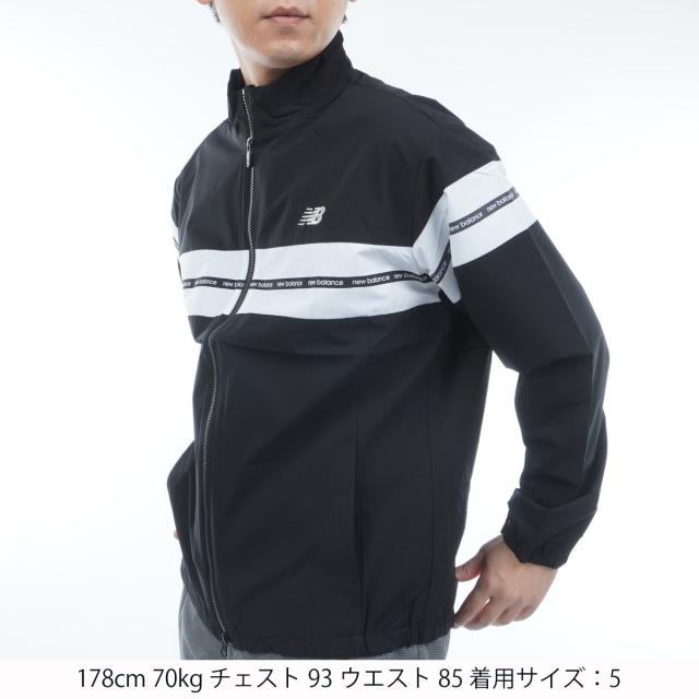 ニューバランス　New Balance　マットタフタ フルジップウインドブルゾン_1