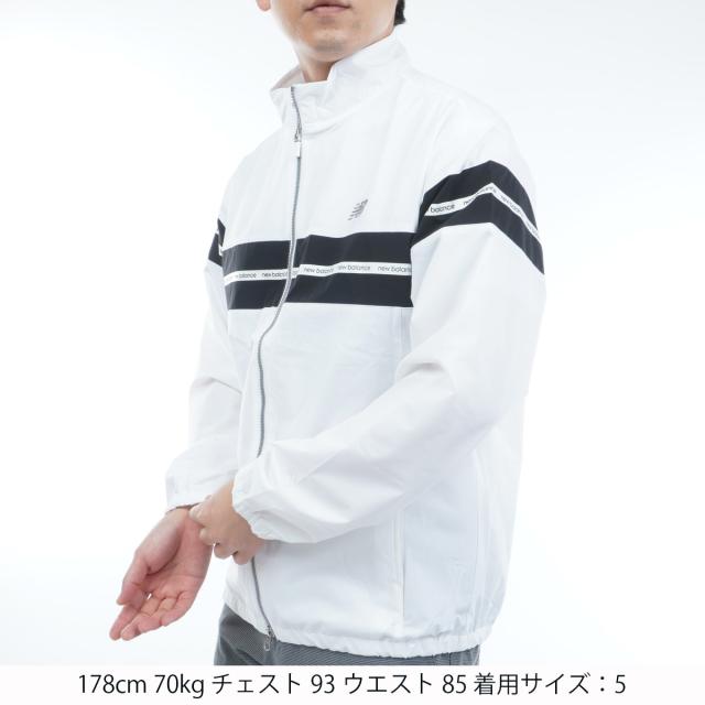 ニューバランス　New Balance　マットタフタ フルジップウインドブルゾン_4