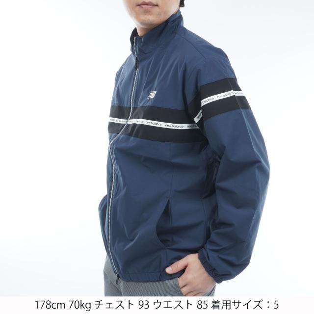 ニューバランス　New Balance　マットタフタ フルジップウインドブルゾン_7