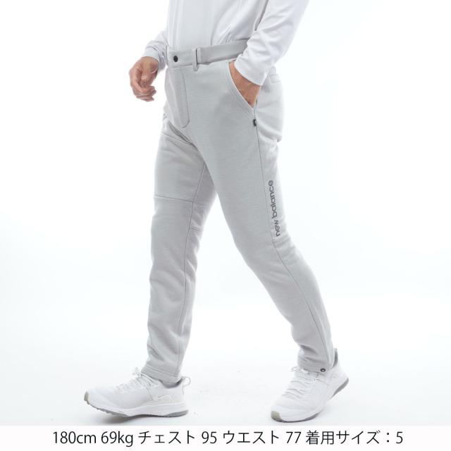 ニューバランス New Balance インレイ裏フリース テーパードロング