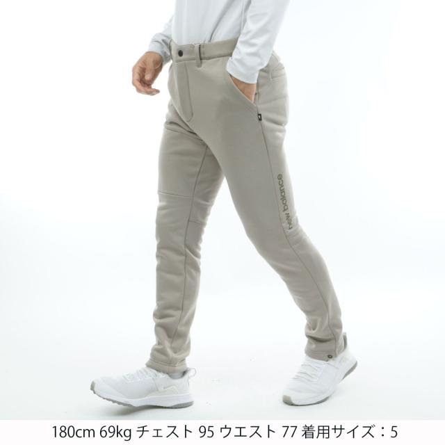 ニューバランス New Balance インレイ裏フリース テーパードロング